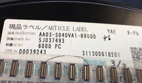 供应日本JAE连接器 AA03-S040VA1-R6000