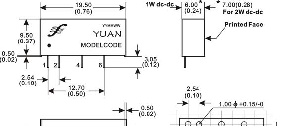 地线干扰隔离模块电源(定电压输入输出型） B LS/LD系列