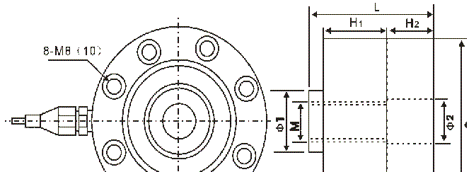 供应轮辐式称重传感器  型号:GY-3