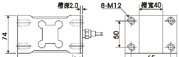 供应箱式称重传感器  型号:PE-6