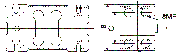 供应称重传感器  型号:PE-4