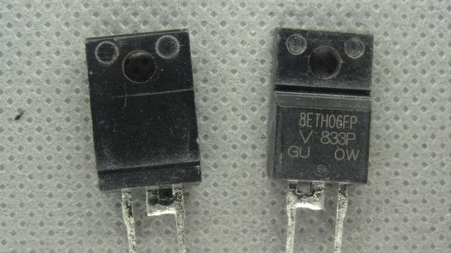 供应600V8A快恢复管8ETH06FP