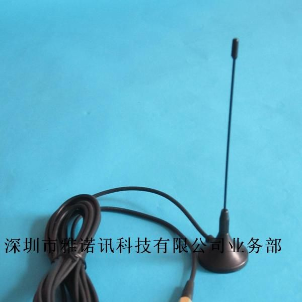 长期供应DVB-T高清数字电视接收机小吸盘天线 车载机顶盒专用天线（图）