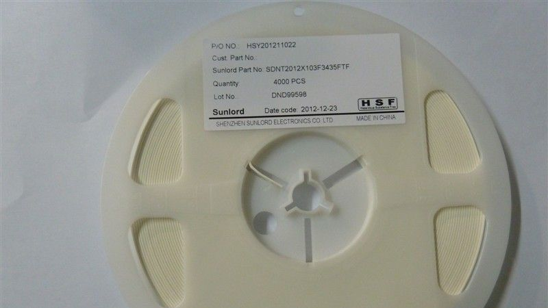 供应热敏电阻顺络 SDNT2012X103F3435FTF 0805F 10K