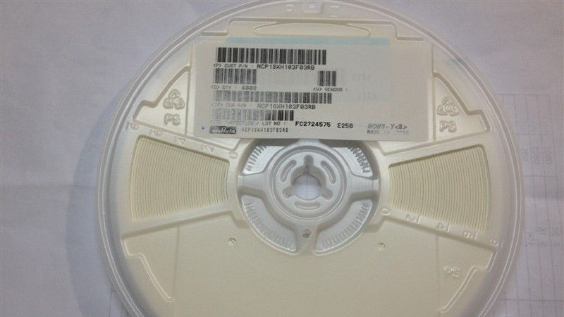供应村田热敏电阻NCP18XH103F03RB 0603 F 10K