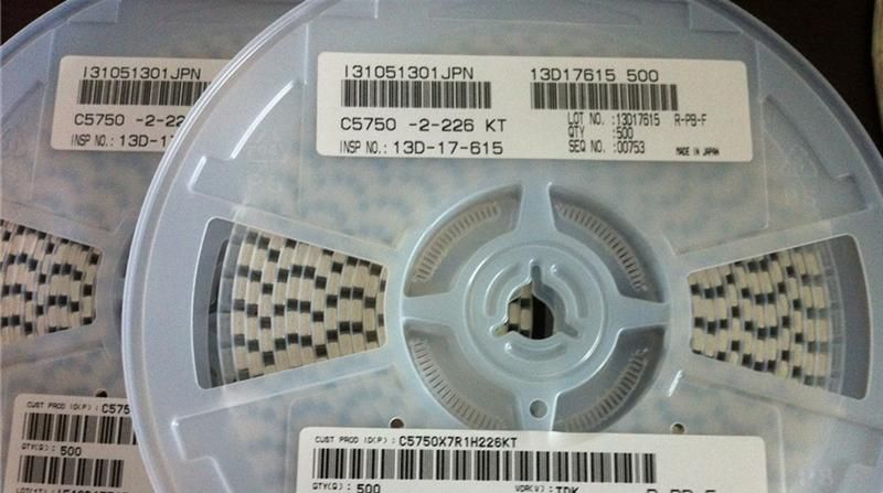 供应TDK贴片电容 2220 226K 22UF 10% 50V