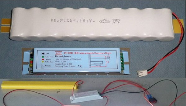 供应T8 LED应急电源日光灯，带支架的LED应急电源，LED应急灯盘，LED应急格栅灯