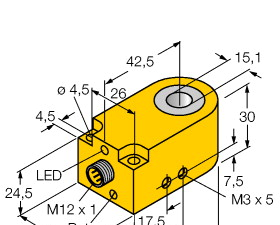 供应原装真品图尔克TURCK BI10U-EM30-AP6X电感式传感器