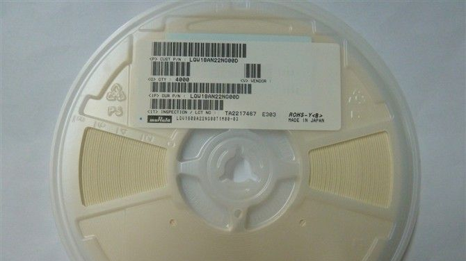供应绕线电感原装村田 LQW18AN22NG00D 0603 22NH