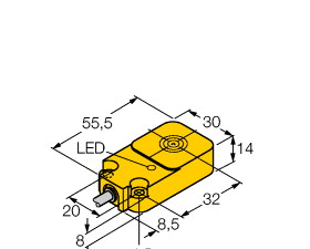 供应原装真品图尔克TURCK BI1.5-GS880-AN6X电感式传感器