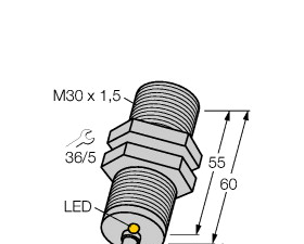 供应原装真品图尔克TURCK BI1.5U-EG08-AN6X电感式传感器