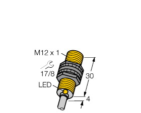 供应原装真品图尔克TURCK BI2-Q21SR-AN6X电感式传感器