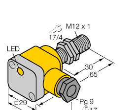 供应原装真品图尔克TURCK BI2-Q12-RN6X电感式传感器