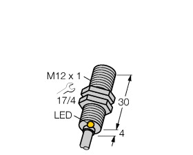 供应原装真品图尔克TURCK BI2-M12E-AP6X电感式传感器