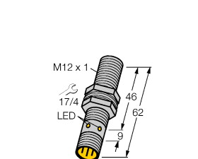供应原装真品图尔克TURCK BI20U-CP40-AN6X2电感式传感器