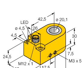 供应原装真品图尔克TURCK BI2-Q11S-AD4X电感式传感器