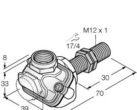 供应原装真品图尔克TURCK BI2-K11-AP6X电感式传感器