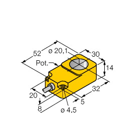 供应原装真品图尔克TURCK BI20-CP40-AP6X电感式传感器