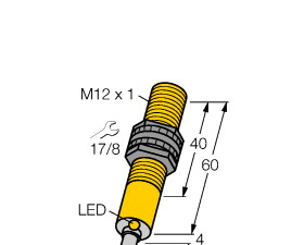 供应原装真品图尔克TURCK BI2-G12-DO-2-RS4电感式传感器