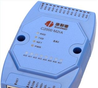 传感器信号转以太网,4-20mA转网络输入采集