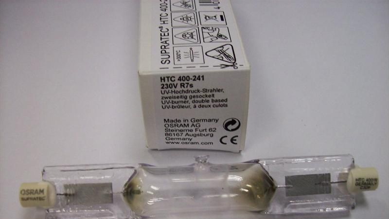 供应进口品质德国OSRAM HTC 400-221 UV固化灯