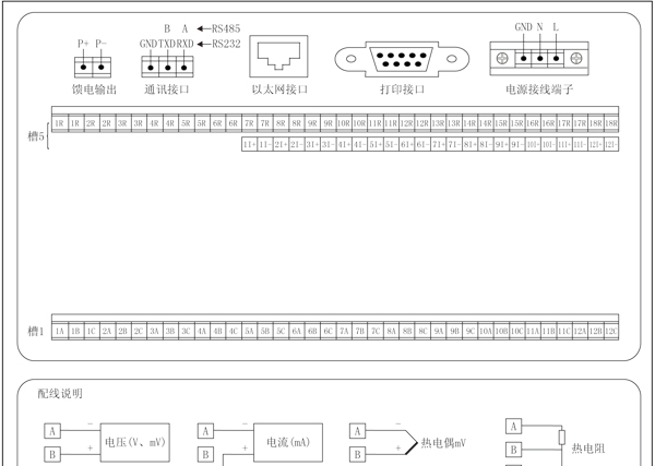 NHR-8100系列，12路彩色无纸记录仪，福建新虹润