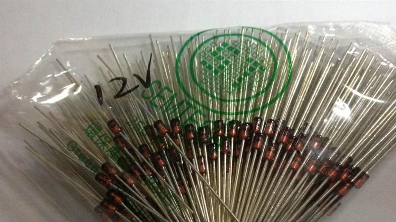 供应特价出售ST直插稳压二极管0.5W 12V