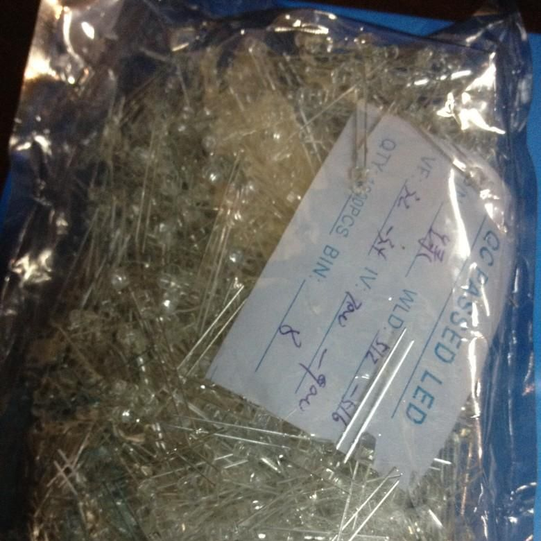 供应发光二极管 3MM/F3白发绿（普）LED灯珠