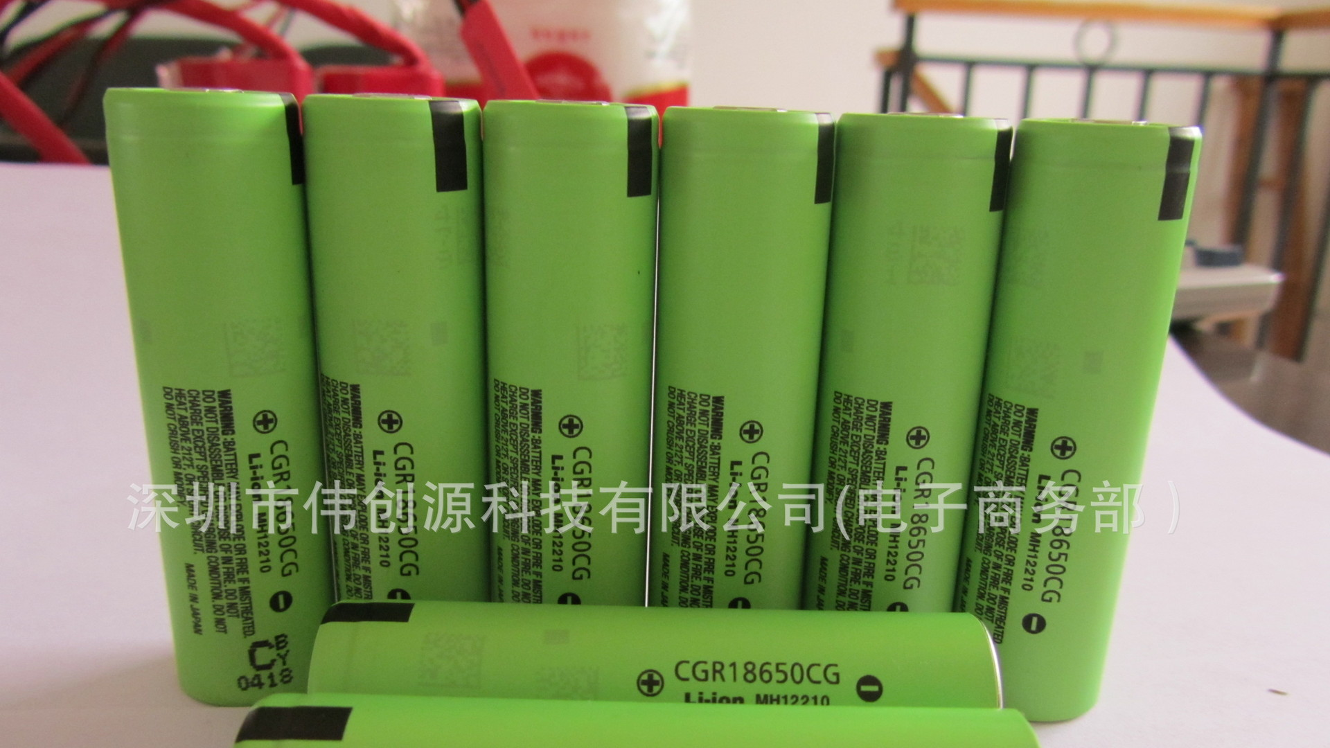 供应原装进口松下18650 2200mah锂电池