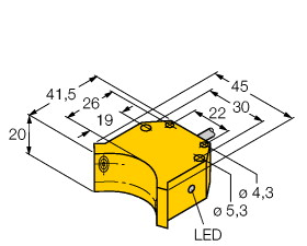 供应原装真品图尔克TURCK NI4-M12-AD4X电感式传感器