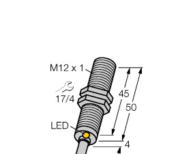 供应原装真品图尔克TURCK BI4-G12K-AN6X电感式传感器