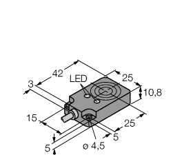 供应原装真品图尔克TURCK BI3U-EM12E-VN4X电感式传感器