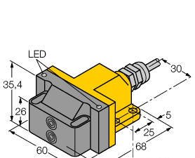 供应原装真品图尔克TURCK NI4-Q12-RZ3X电感式传感器