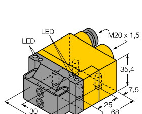 供应原装真品图尔克TURCK NI15-M30-AD4X电感式传感器