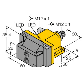 供应原装真品图尔克TURCK NI15-M30-RP6X电感式传感器