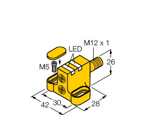 供应原装真品图尔克TURCK NI15-M30-AN6X电感式传感器