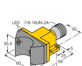 供应原装真品图尔克TURCK NI15-M30-AZ3X电感式传感器