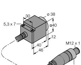 供应原装真品图尔克TURCK NI2-M8-AN6X电感式传感器