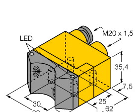 供应原装真品图尔克TURCK NI4-S12-AD4X电感式传感器