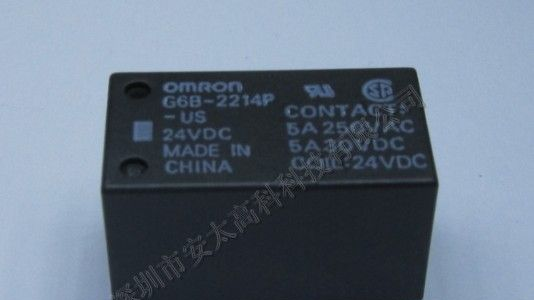供应欧姆龙继电器G6B-2214P-US-24V