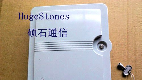 塑料12芯光纤分线箱/塑料12芯光缆分纤箱