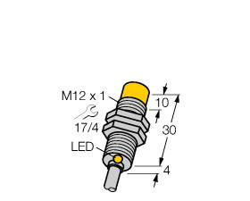 供应原装真品图尔克TURCK NI8U-M12-AP6X电感式传感器