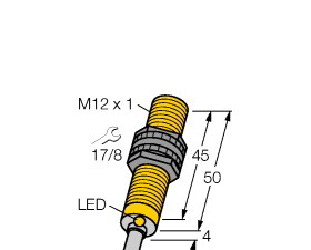 供应原装真品图尔克TURCK NI8U-M12E-VP4X电感式传感器