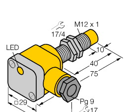 供应原装真品图尔克TURCK NI8-M18E-AD4X电感式传感器