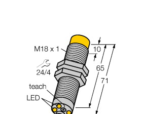 供应原装真品图尔克TURCK NI12U-MT18M-VP4X-H1141电感式传感器