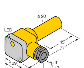 供应原装真品图尔克TURCK NI12U-EM18H-AP6X-H1141电感式传感器