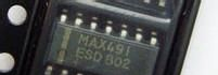 集成电路IC MAX491ESD深圳维卡斯科技有限公司，低功耗,限摆率受限RS-485/RS-422收发器