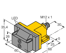 供应原装真品图尔克TURCK NI5-EM12WD-AP6X电感式传感器
