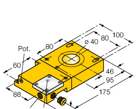 供应原装真品图尔克TURCK NI50U-CP40-AN6X2电感式传感器