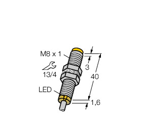 供应原装真品图尔克TURCK NI5-EG12SK-RP6X电感式传感器